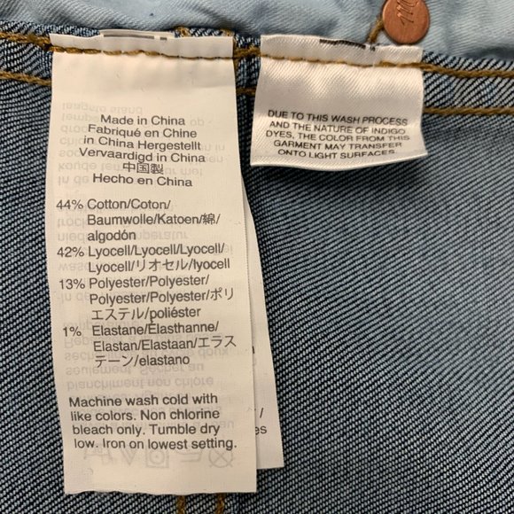 NWT Madewell 10" High Rise Skinny HTF Plus Size 37 Taller Jeans Long Style G7674 - Picture 6 of 13